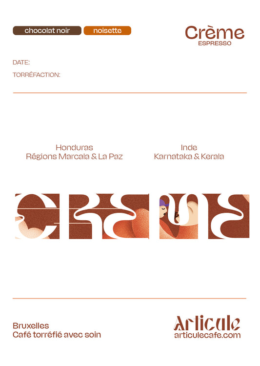 Crème - Chocolat, noisette